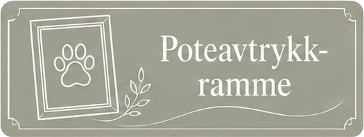 Navigeringsknapp for poteavtrykk-ramme på Minnepote